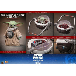 Figurine The Mandalorian & Grogu Deluxe Version Hot Toys Star Wars
