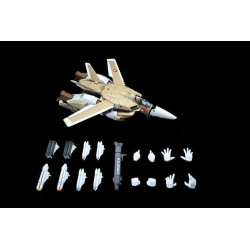 Figurine Hen Dou Ryoku Veritech VF-1A Transformable Unix Square Robotech / Macross