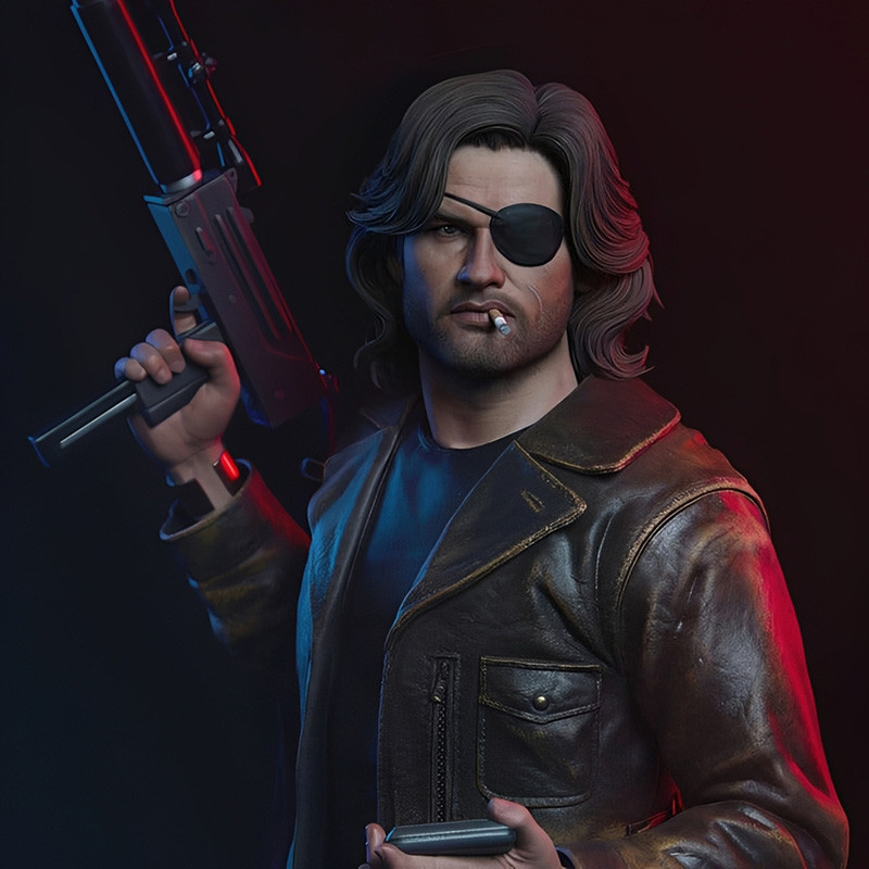 Statue Snake Plissken Premium Format Figure Sideshow New York 1997