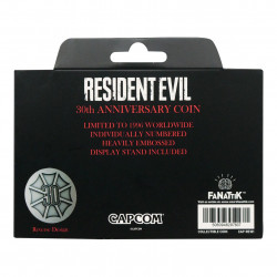 Pièce de Collection Resident Evil 30th Anniversary Fanattik Resident Evil