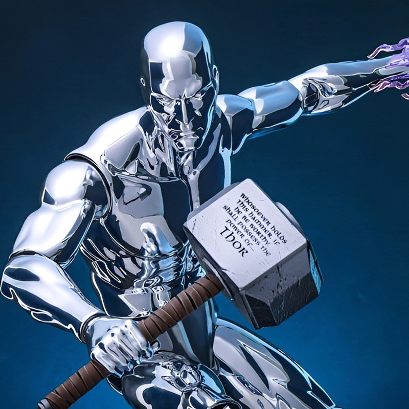 Figurine The Silver Surfer Hot Toys Marvel