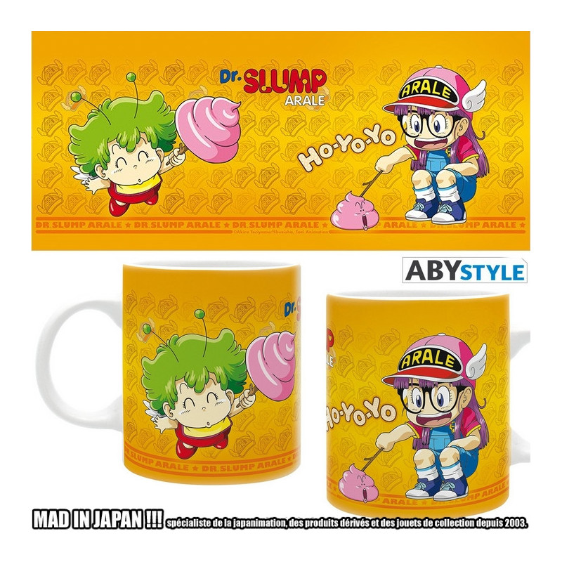 DR SLUMP mug Arale & Gatchan Abystyle