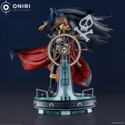 ALBATOR 84 Statue Corsaire de l’Espace Oniri Créations