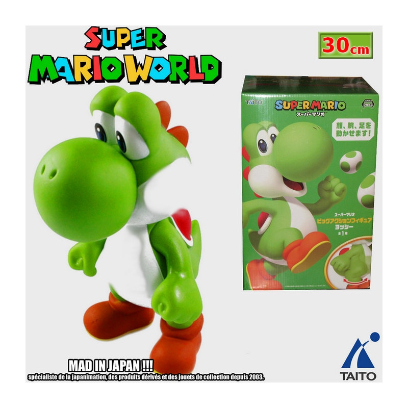 SUPER MARIO WORLD figurine Yoshi Géant Taito SUPER MARIO WORLD figurine Yoshi Géant Taito