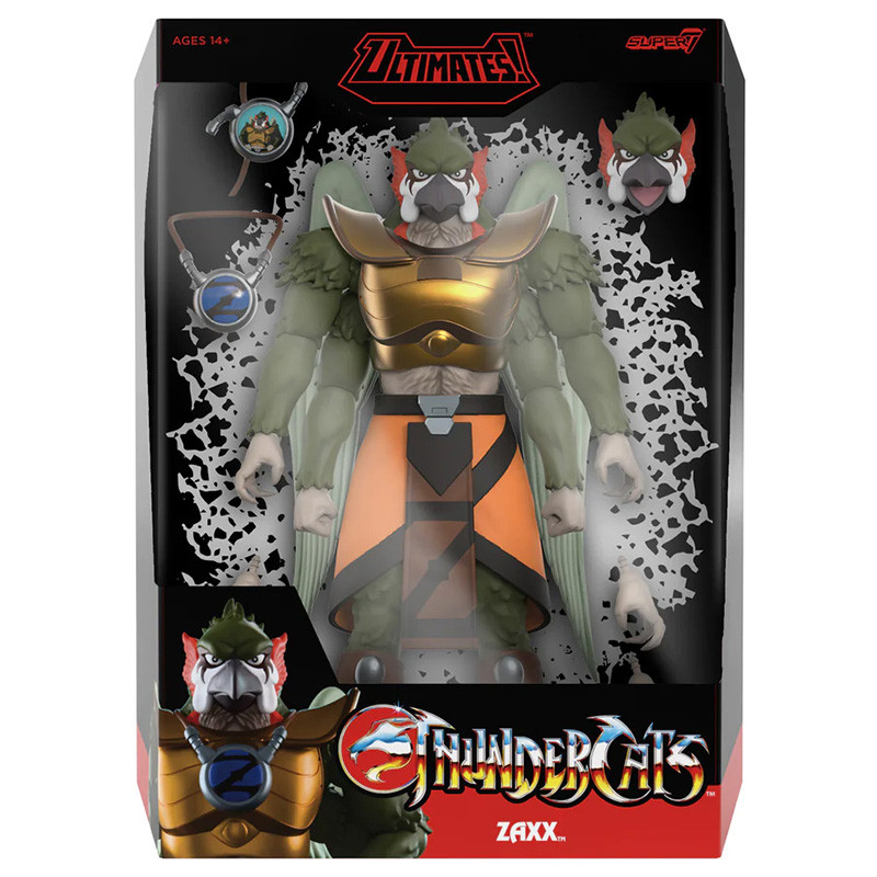 Figurine Ultimates Zaxx Super7 Cosmocats