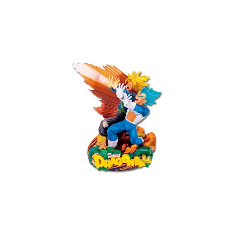 DRAGON BALL SUPER Vegeta & Trunks Super Master Stars Diorama Banpresto The Brush