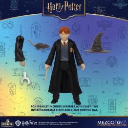 Pack 4 Figurines 5 Points Serie 1 Mezco Toyz Harry Potter