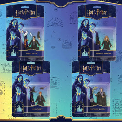 Pack 4 Figurines 5 Points Serie 1 Mezco Toyz Harry Potter