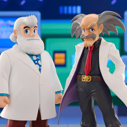 Pack 2 Figurines Dr. Wily & Dr. Light Oshi Works Kotobukiya Megaman 11