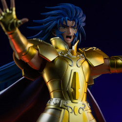 Statue Saga des Gémeaux Art Scale Iron Studios Saint Seiya