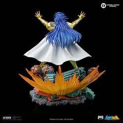Statue Saga des Gémeaux Art Scale Iron Studios Saint Seiya