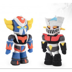 Pack 2 Peluches Goldorak & Mazinger Z Barrado Goldorak