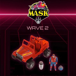 M.A.S.K. / MASK Gator & Figurine Dusty Hayes The Loyal Subjects