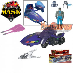 M.A.S.K. / MASK Piranha & Figurine Sly Rax The Loyal Subjects