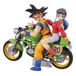 DRAGON BALL Figurine Son Goku & Chi-Chi  Desktop Real McCoy Reissue Megahouse
