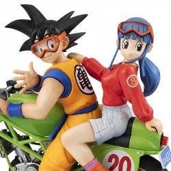 DRAGON BALL Figurine Son Goku & Chi-Chi  Desktop Real McCoy Reissue Megahouse