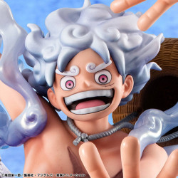 Figurine Monkey D. Luffy Gear Fifth P.O.P. Evolutionary History Megahouse One Piece