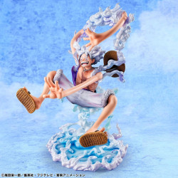 Figurine Monkey D. Luffy Gear Fifth P.O.P. Evolutionary History Megahouse One Piece