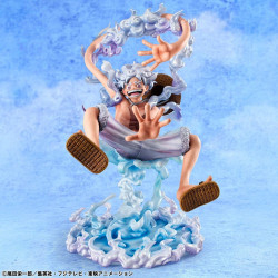 Figurine Monkey D. Luffy Gear Fifth P.O.P. Evolutionary History Megahouse One Piece