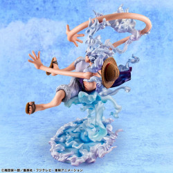 Figurine Monkey D. Luffy Gear Fifth P.O.P. Evolutionary History Megahouse One Piece