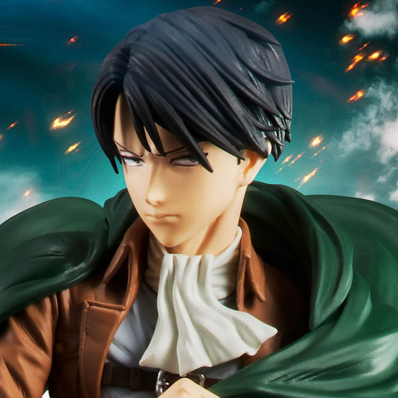ATTACK ON TITAN Figurine Grandista Levi Ackerman Banpresto