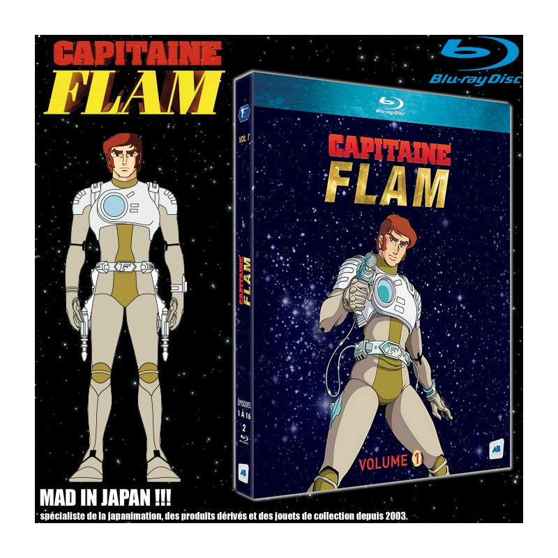 CAPITAINE FLAM coffret Blu-ray remasterisée partie 1 AB Vidéo CAPITAINE FLAM coffret Blu-ray remasterisée partie 1 AB Vidéo