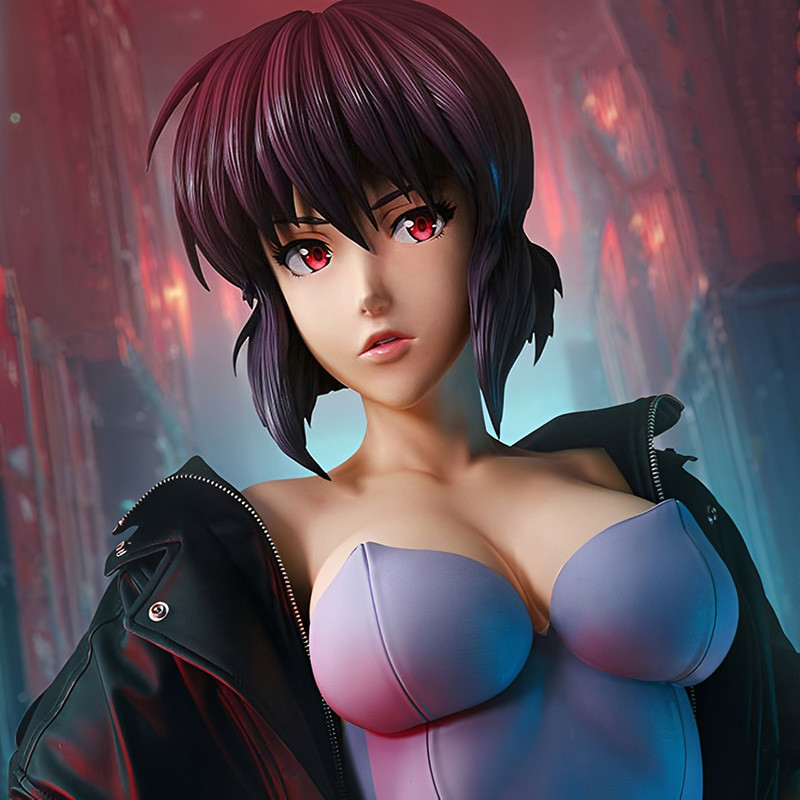 Statue Taille Réelle Motoko Kusanagi Prime 1 Studio Ghost In The Shell