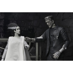Set 2 Figurines Monster & his Mate 90th Anniversary Black & White Version Neca