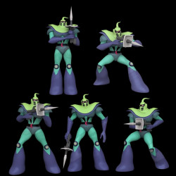 GOLDORAK Pack Figurines Soldat de Vega Plastoy