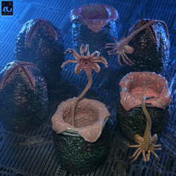 Set d'accessoires Alien Eggs 40th Anniversary Neca Aliens