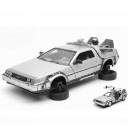 RETOUR VERS LE FUTUR II Delorean Time Machine 1/24ème Welly