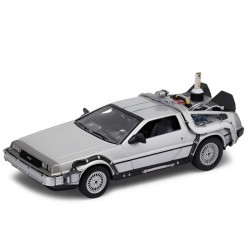 RETOUR VERS LE FUTUR Delorean Time Machine 1/24ème Welly