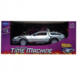 RETOUR VERS LE FUTUR Delorean Time Machine 1/24ème Welly