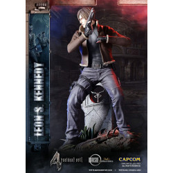 Statue Leon Kennedy Darkside Collectibles Studio Resident Evil 4
