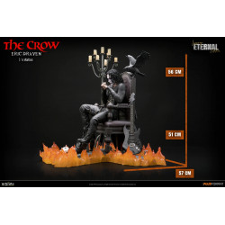 Statue Eric Draven Luxury Eternal Edition Plus Format Infinite Statue The Crow