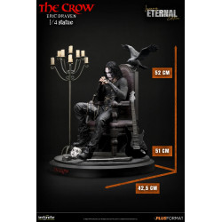 Statue Eric Draven Luxury Eternal Edition Plus Format Infinite Statue The Crow