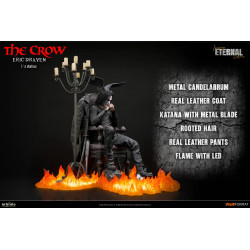 Statue Eric Draven Luxury Eternal Edition Plus Format Infinite Statue The Crow
