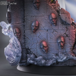 SAINT SEIYA Statue Deathmask Cancer HQS Tsume Art