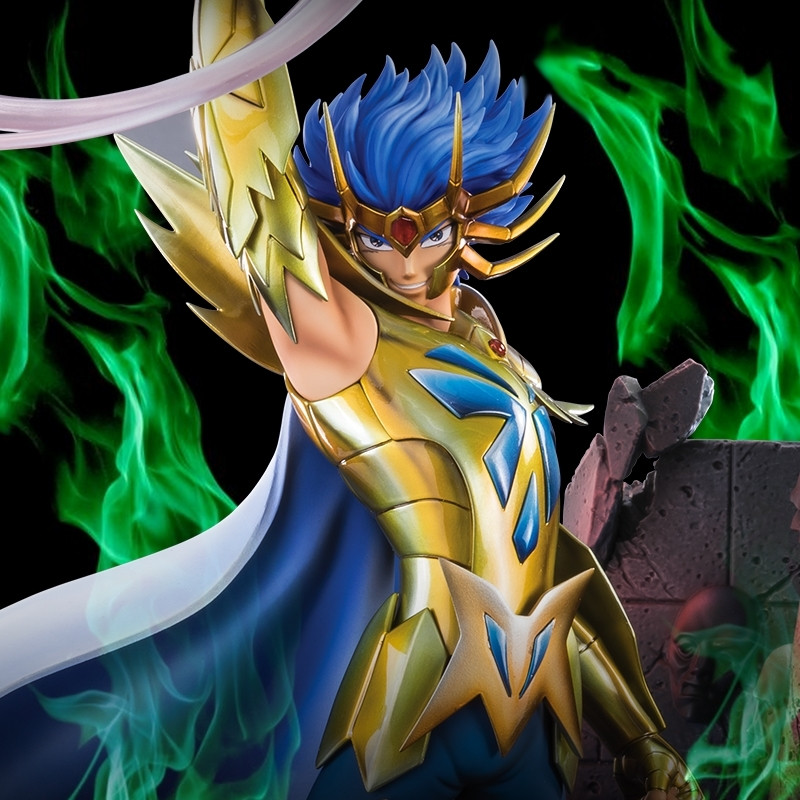SAINT SEIYA Statue Deathmask Cancer HQS Tsume Art