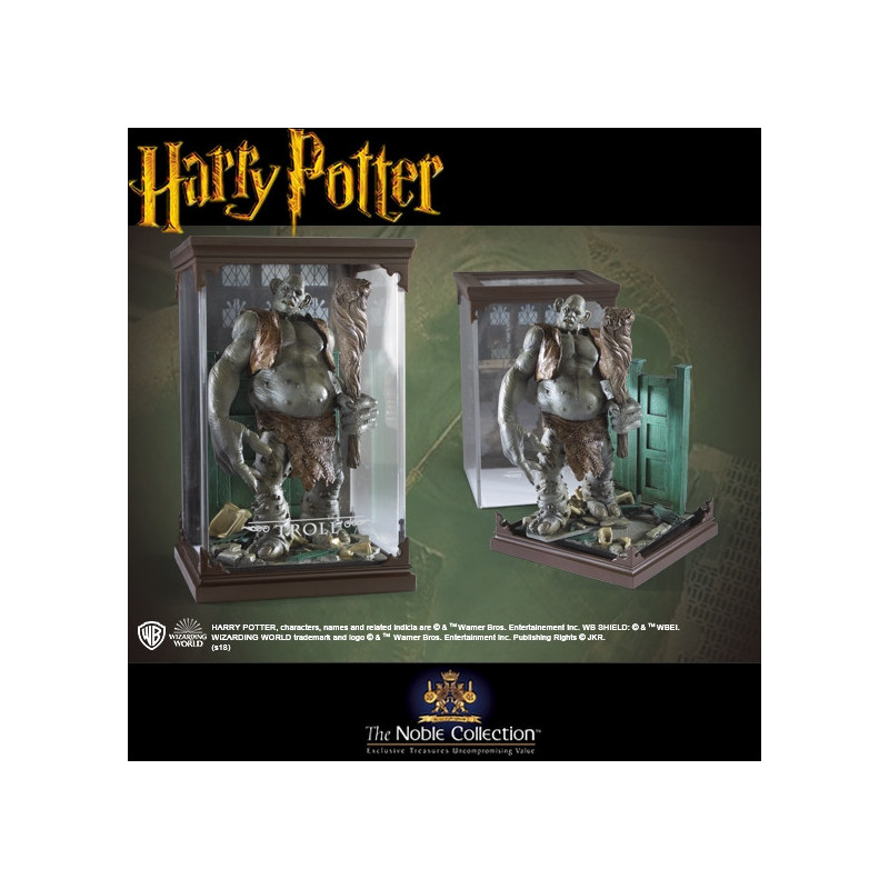 HARRY POTTER statue Créatures Magiques Troll des montagnes Noble Collection