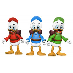 Pack 3 Figurines Riri Fifi & Loulou Ultimate Neca La Bande à Picsou