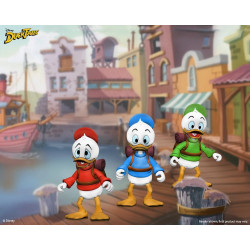 Pack 3 Figurines Riri Fifi & Loulou Ultimate Neca La Bande à Picsou