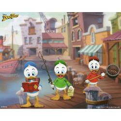 Pack 3 Figurines Riri Fifi & Loulou Ultimate Neca La Bande à Picsou