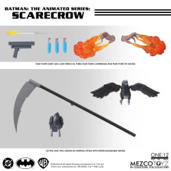 Figurine Scarecrow One:12 Mezco Toyz Batman The Animated Series