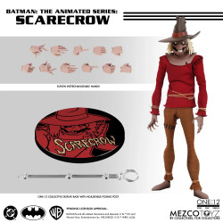 Figurine Scarecrow One:12 Mezco Toyz Batman The Animated Series