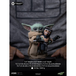 Statue Grogu No Squeezy Grogu Collection Iron Studios The Mandalorian & Grogu