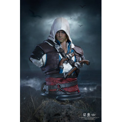 Buste Edward Kenway Pure Arts Assassin's Creed Black Flag Resynced