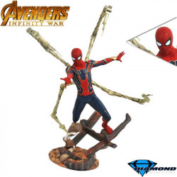  AVENGERS INFINITY WAR Statue Iron Spider Marvel Premier Diamond Select