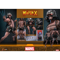 Figurine Comic Masterpiece Weapon X Hot Toys Marvel