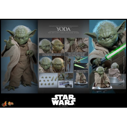 Figurine Yoda Movie Masterpiece Hot Toys Star Wars